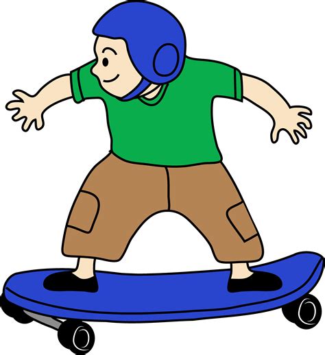 skateboard clipart|free clip art skating.